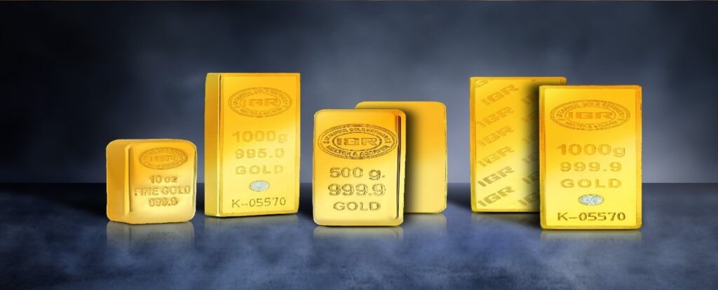 1 kilo IGR Gold Bars