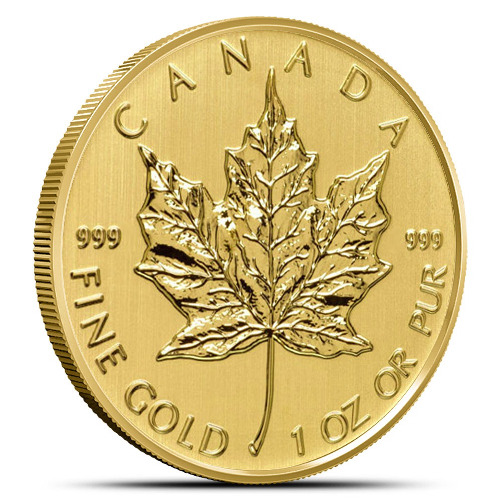 1 oz Canadian Gold Maple Leaf Coi