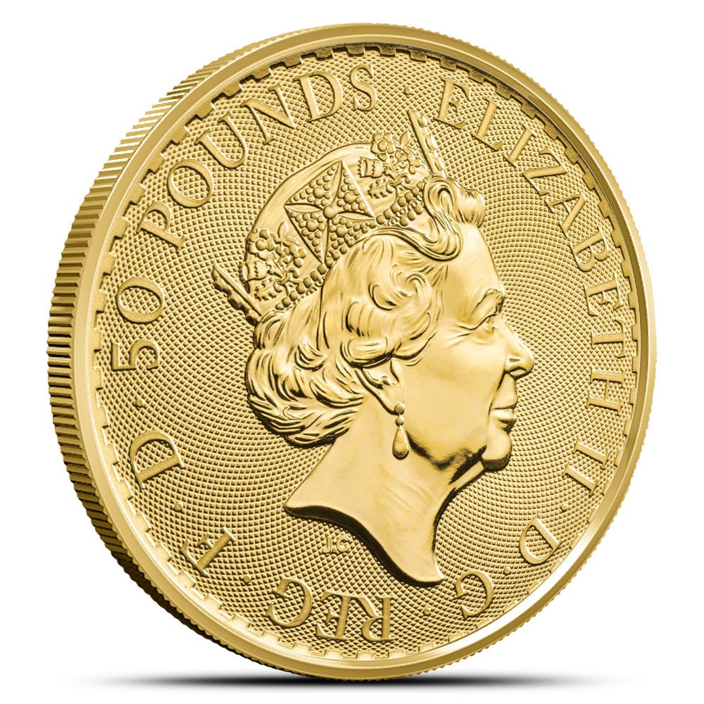 Buy 1/2 oz British Gold Britannia Coin (Random Year) - Image 2