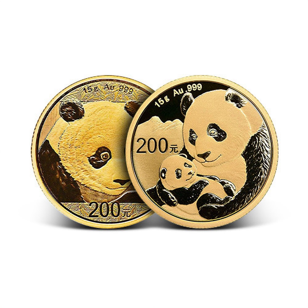 15 Gram Chinese Gold Panda Coin