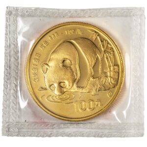1987-S 1 oz Chinese Gold Panda Coin