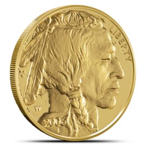 2006-W 1 oz Proof American Gold Buff