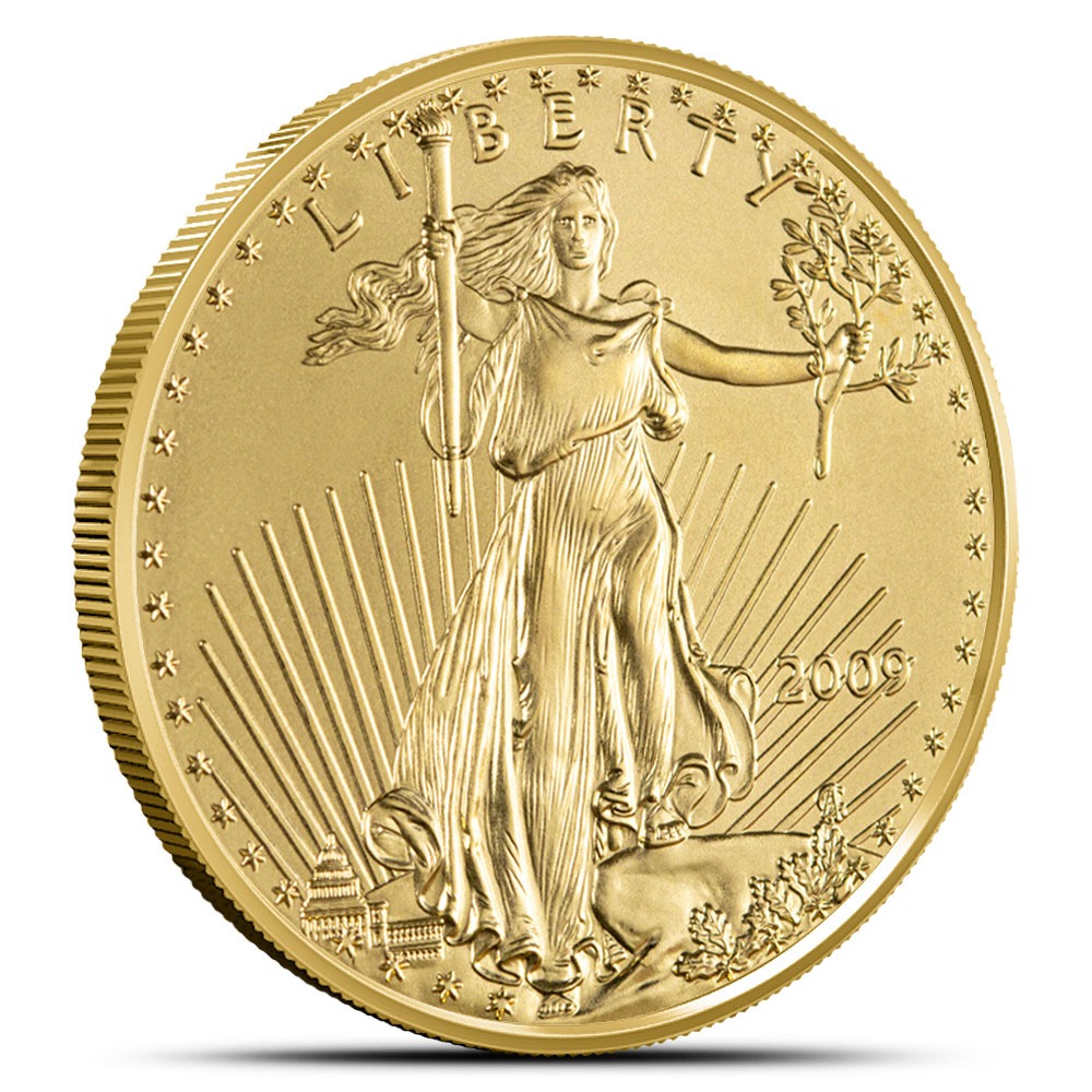 2009 1/2 oz American Gold Eagle Coin