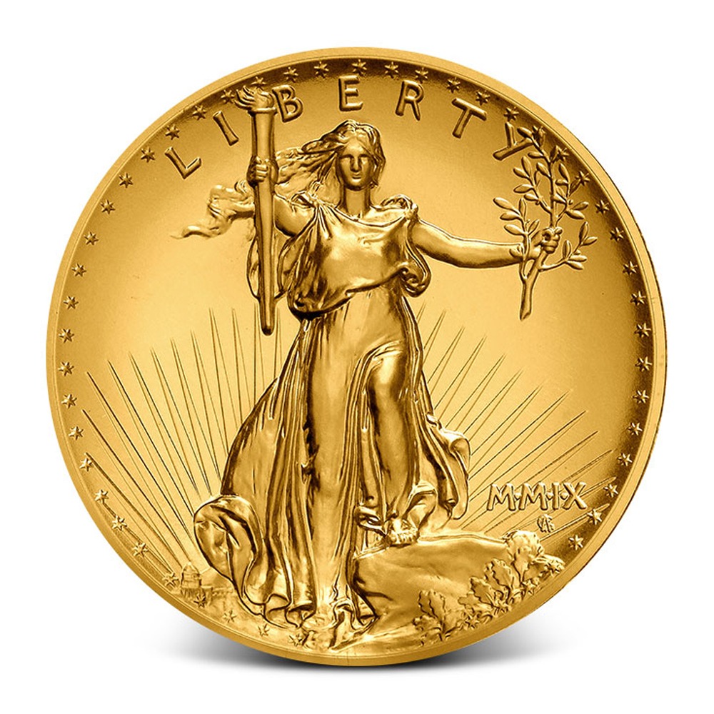 Ultra High Relief Gold Double Eagle
