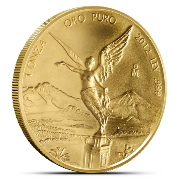 2012 1 oz Mexican Gold Libertad Coin