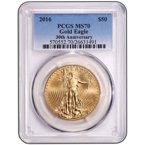 2016 1 oz American Gold Eagle Coin P