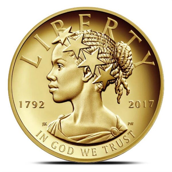 2017-W 1 oz High Relief 225th Anniversary American Liberty Gold Coin (Box + CoA) - Image 5