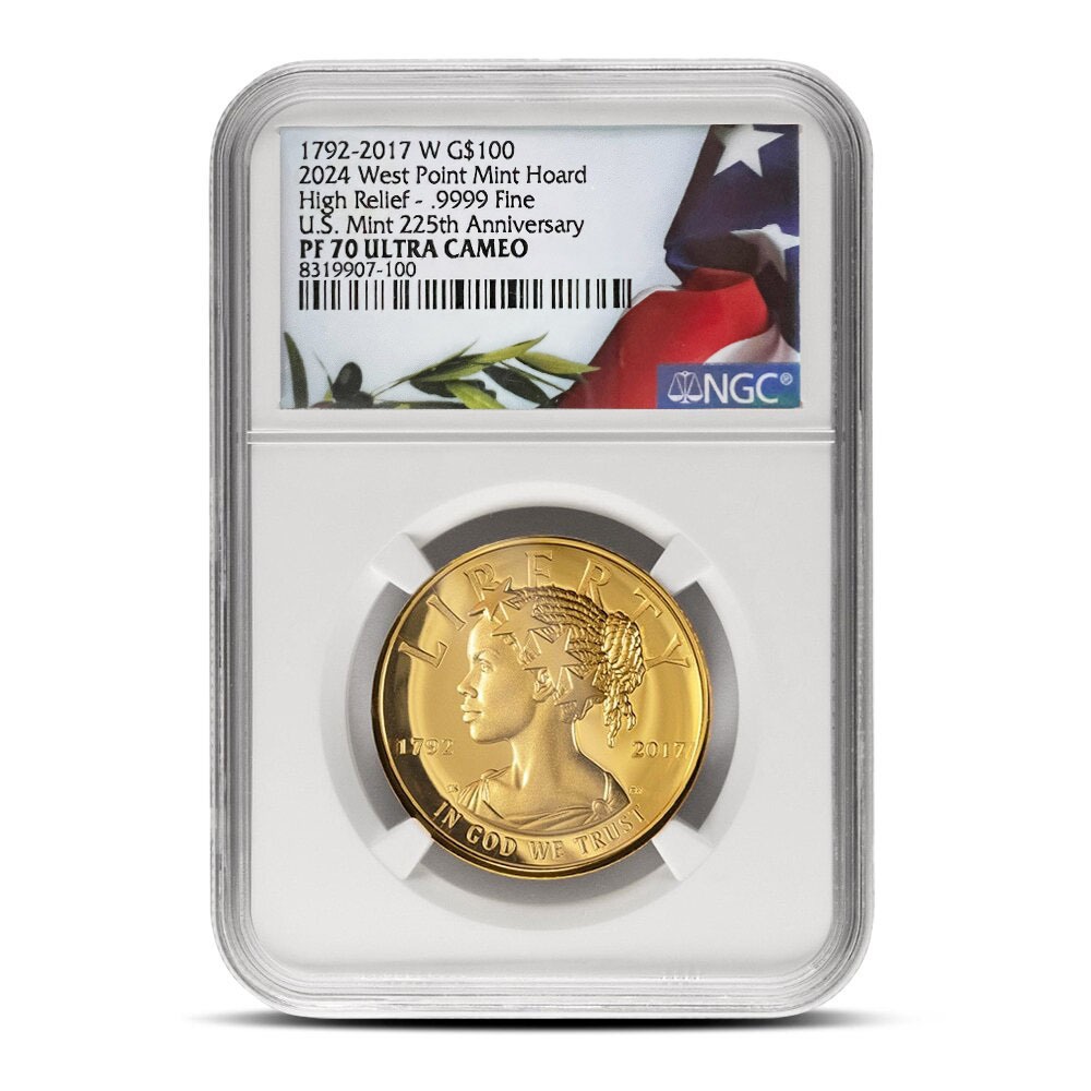 1 oz High Relief 225th Anniversary A