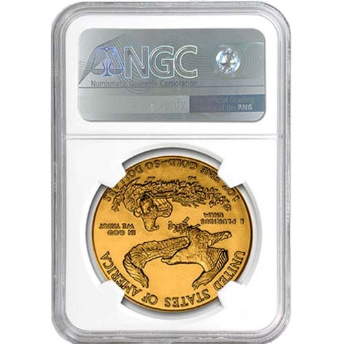 2020 1 oz American Gold Eagle Coin NGC MS70 - Image 2