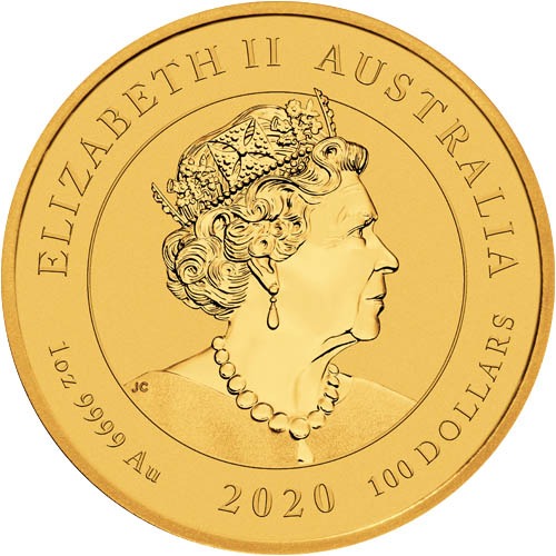2020 1 oz Australian Gold Double Dragon Coin - Image 2