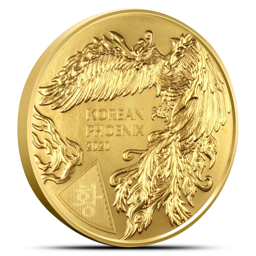 2020 1 oz South Korean Gold Phoenix
