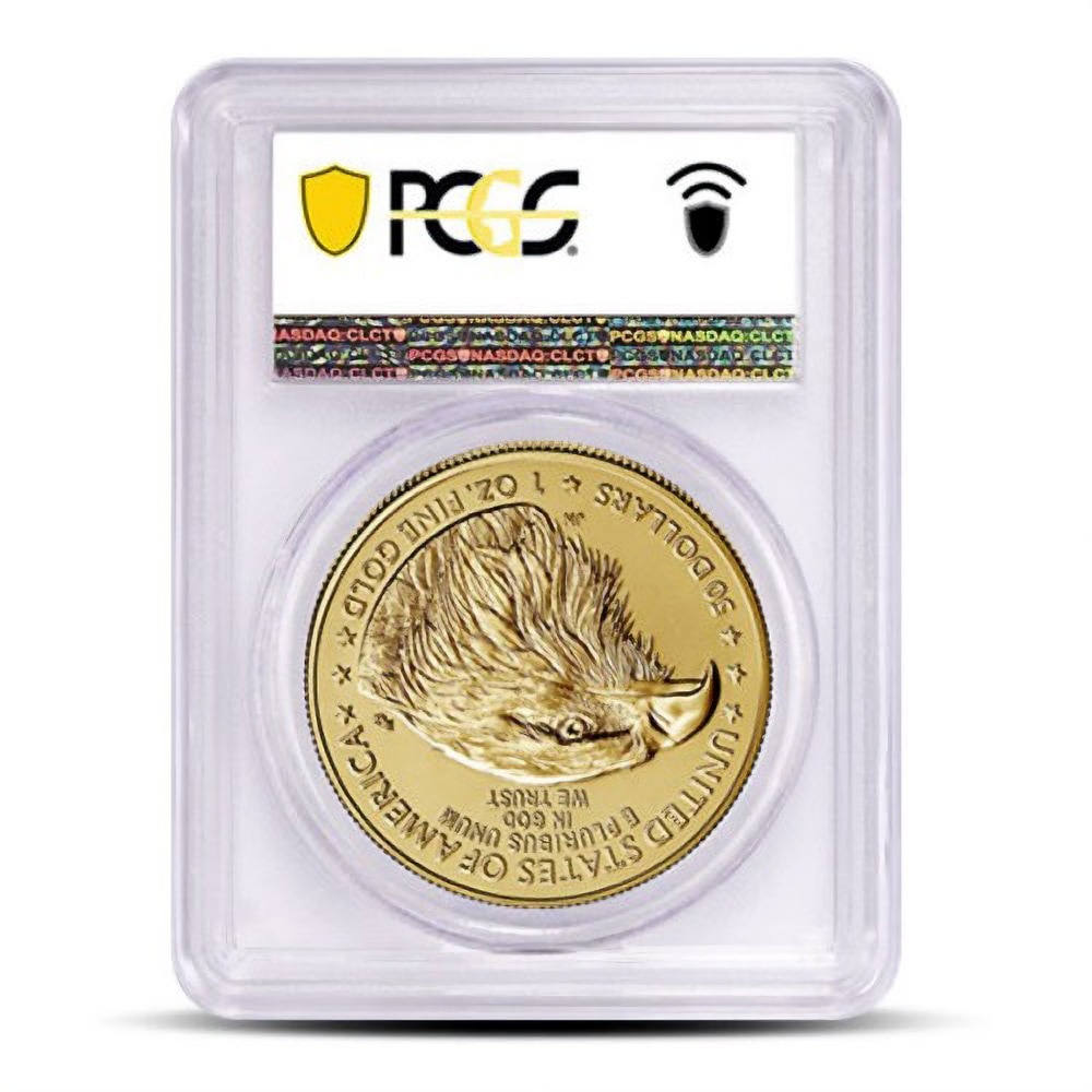 2021 1 oz American Gold Eagle Coin PCGS MS70 FDOI (Type 2) - Image 3