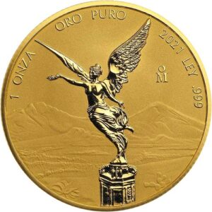 2021 1 oz Reverse Proof Mexican Gold
