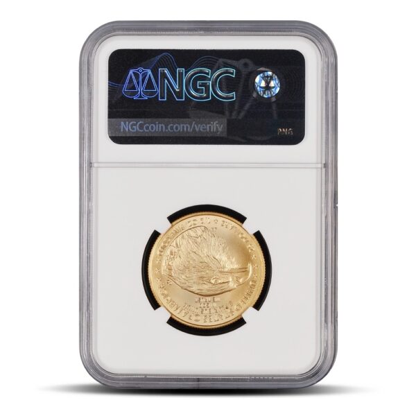 2021 1/2 oz American Gold Eagle Coin NGC MS70 FDOI (Type 2) - Image 2