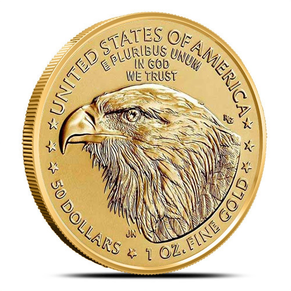 2022 1 oz American Gold Eagle Coin (BU) - Image 2