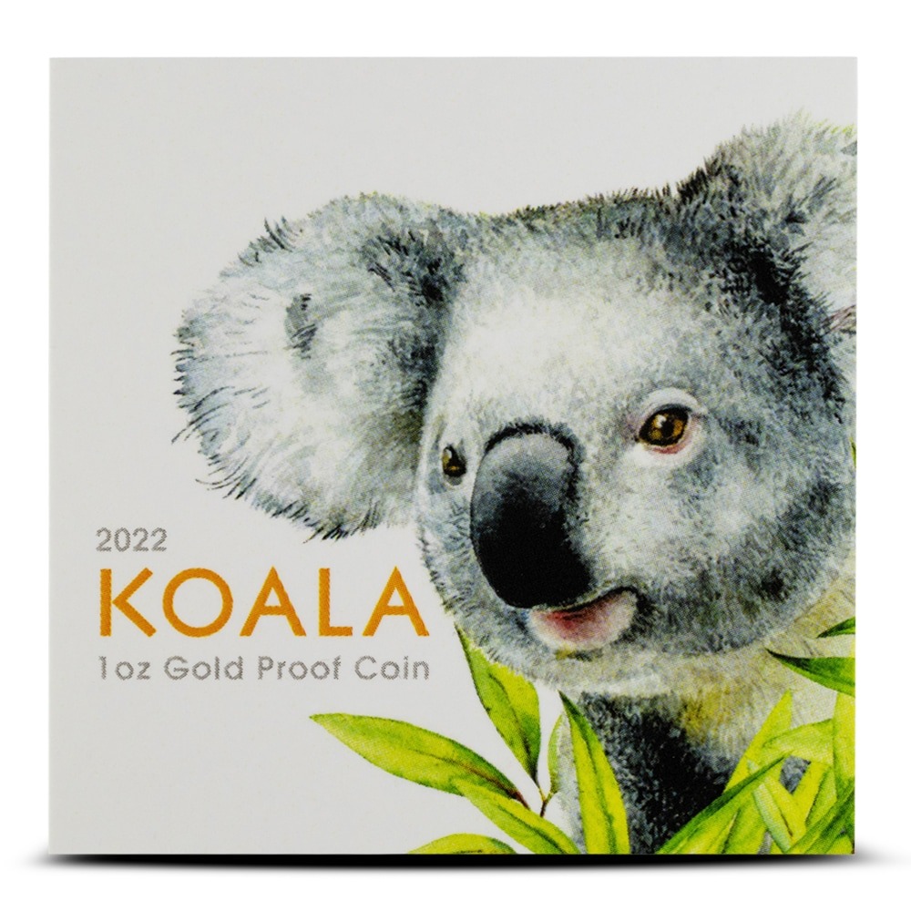 2022 1 oz Proof Niue Gold Koala And Joey Coin - Image 4