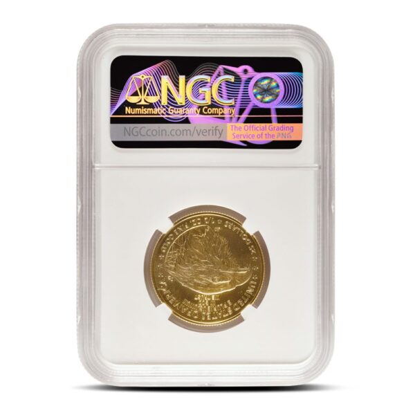 2023 1/2 oz American Gold Eagle Coin NGC MS70 ER - Image 2