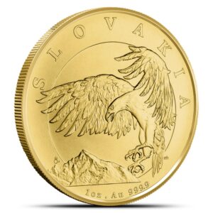 2024 1 oz Niue Gold Slovakia Eagle