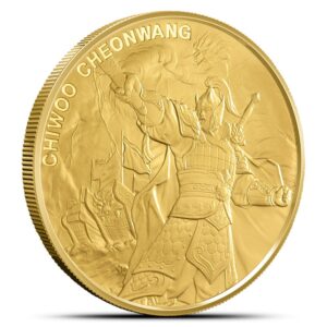 1 oz South Korean Gold Chiwoo Cheonw