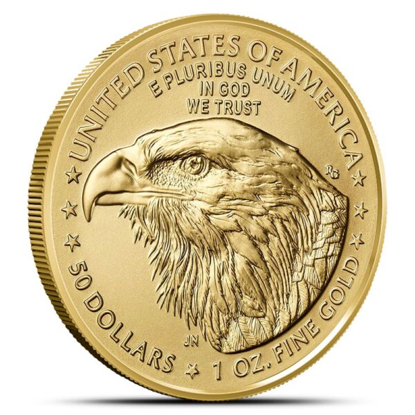 2024-W 1 oz Burnished American Gold Eagle Coin (Box + CoA) - Image 3
