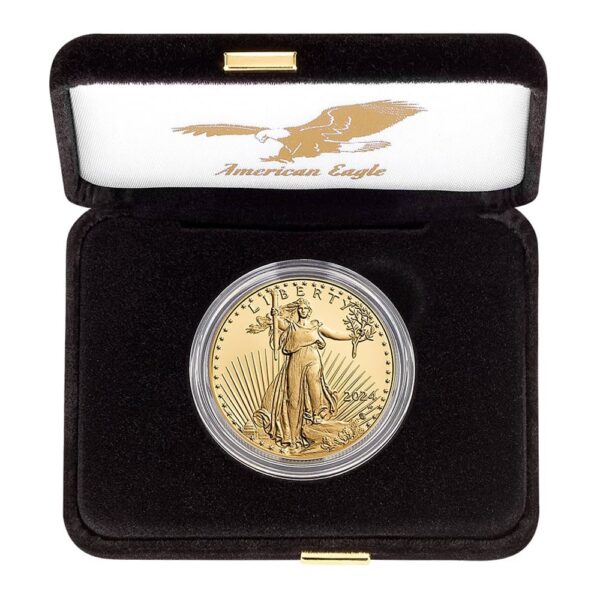 2024-W 1 oz Proof American Gold Eagle Coin (Box + CoA) - Image 3