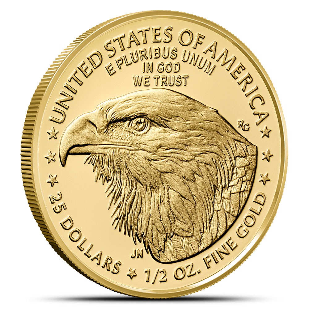 2024-W 1/2 oz Proof American Gold Eagle Coin (Box + CoA) - Image 3
