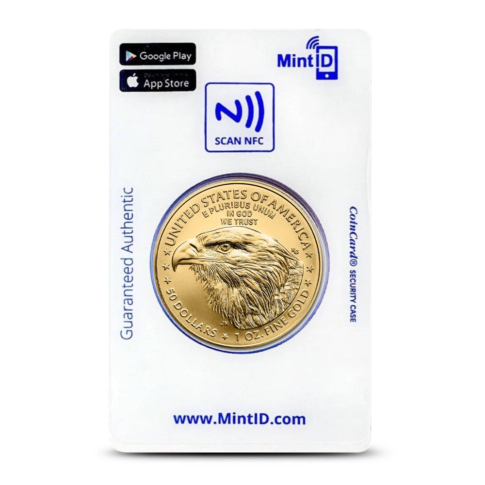Buy 2025 1 oz American Gold Eagle Coin (MintID, AES-128 Encrypted) - Image 2