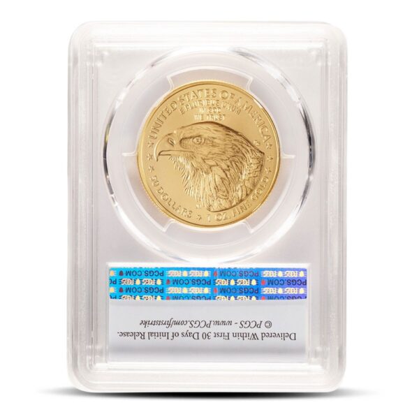 2025 1 oz American Gold Eagle Coin PCGS MS69 FS - Image 2
