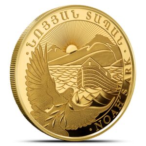 1 oz Armenian Gold Noahs Ark Coin