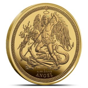 2025 1 oz Isle of Man Gold Angel Coi