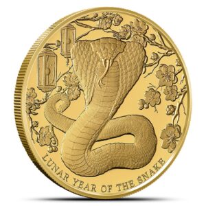 1 oz Proof Pitcairn Islands Gold Lun