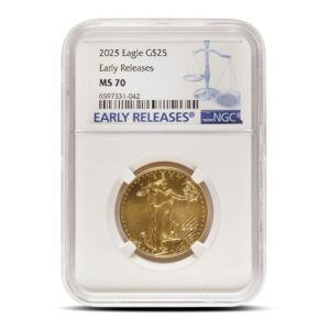 oz American Gold Eagle Coin NGC MS70
