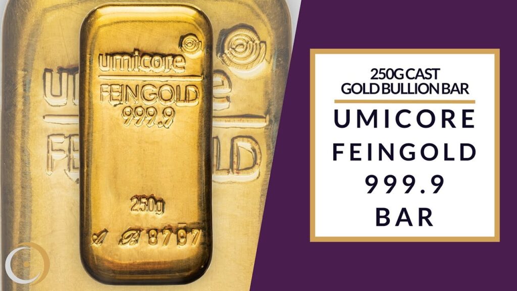 250 Gram Gold Bars