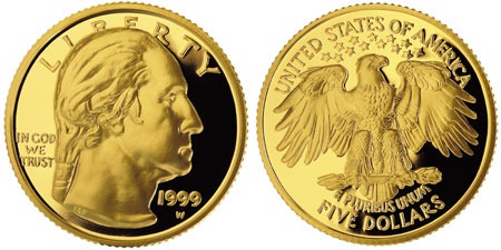American Gold Commemorative coins