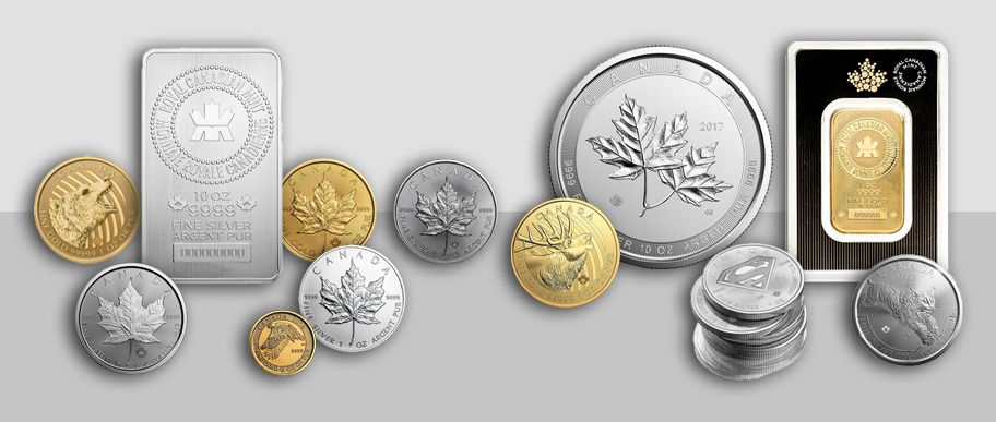 Canadian Precious Metals from the Royal Canadian Mint