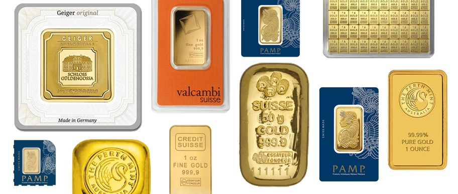 Designs for 10 oz Gold Bars