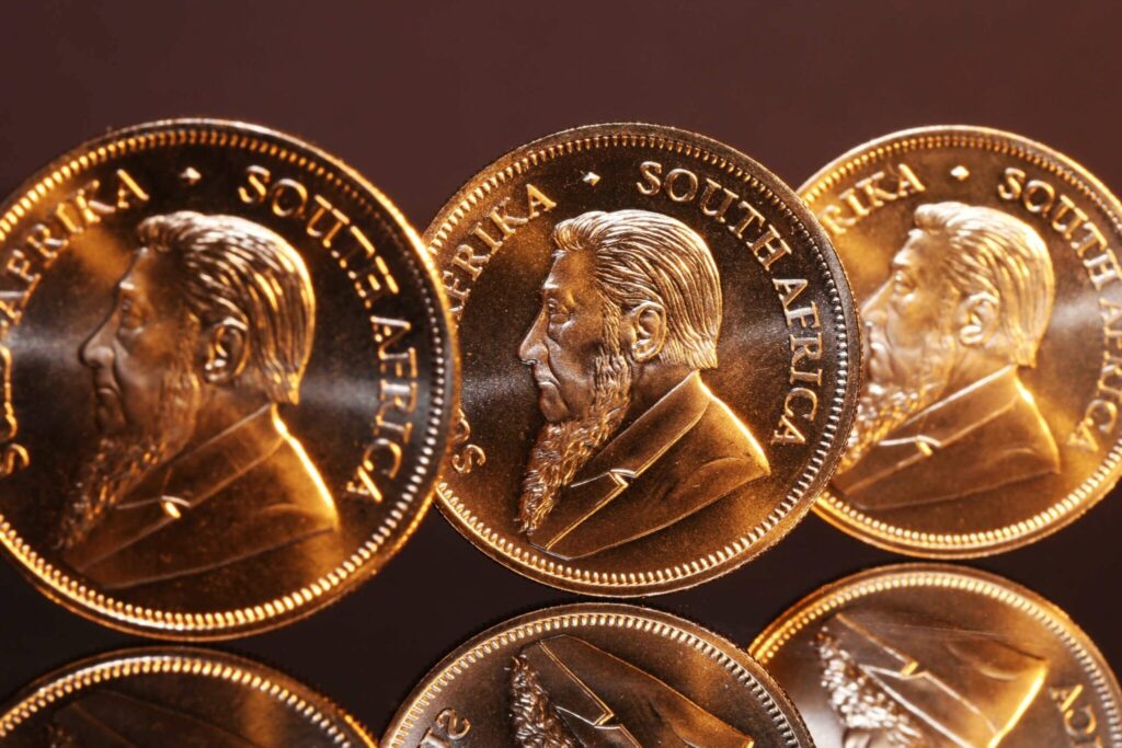 Gold-Krugerrand-coins