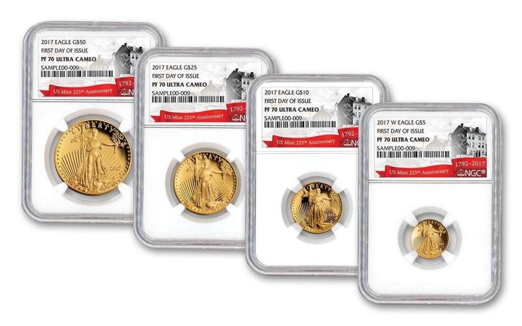 Proof Certified Gold Eagles