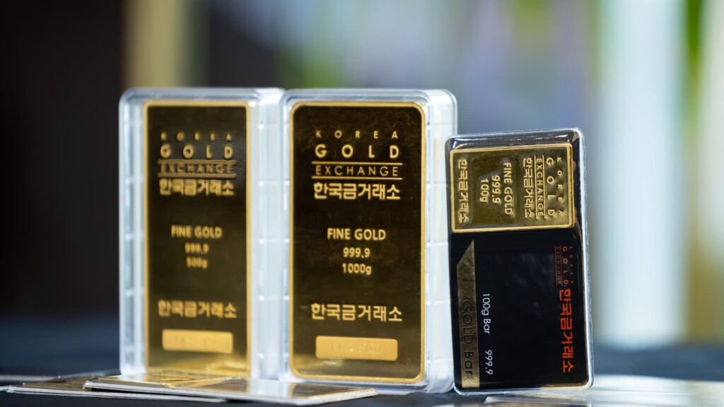 South Korean Gold coins