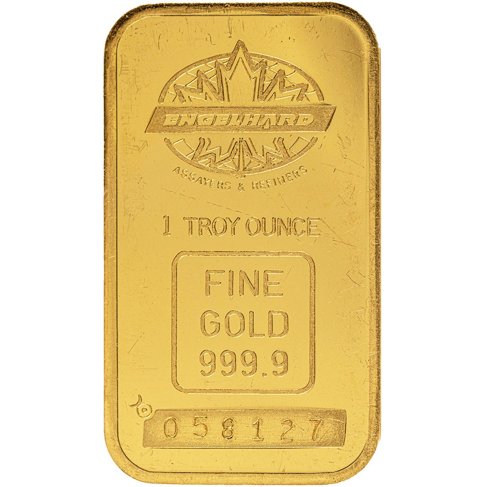 Buy 1 oz Engelhard Gold Bars (Varied Design, Varied Condition) - Image 3