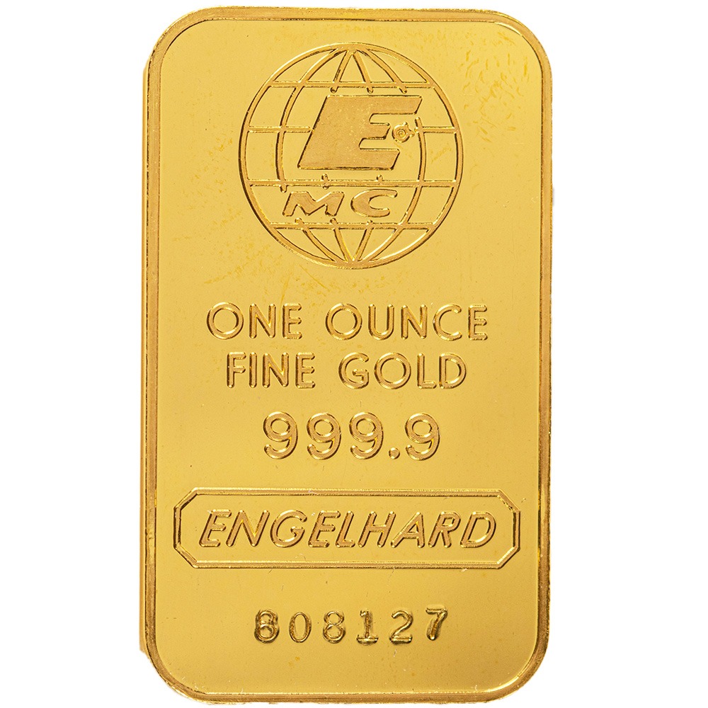 Buy 1 oz Engelhard Gold Bars