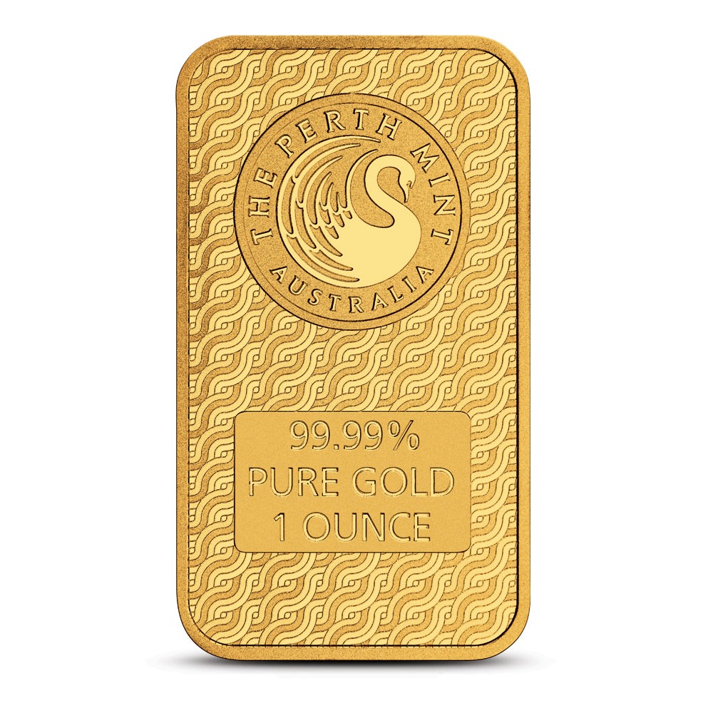 1 oz Perth Mint Lunar Year of the Snake Gold Bar (New) - Image 4