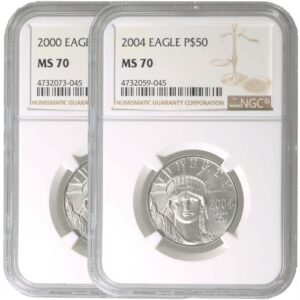 1/2 oz American Platinum Eagle Coin