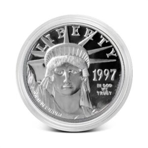 1/2 oz Proof American Platinum Eagle Coin (Random Year, Capsule only)