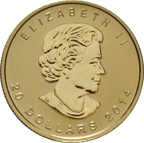 Buy 1/2 oz Canadian Maple Leaf Gold Coin Best Value - Image 2