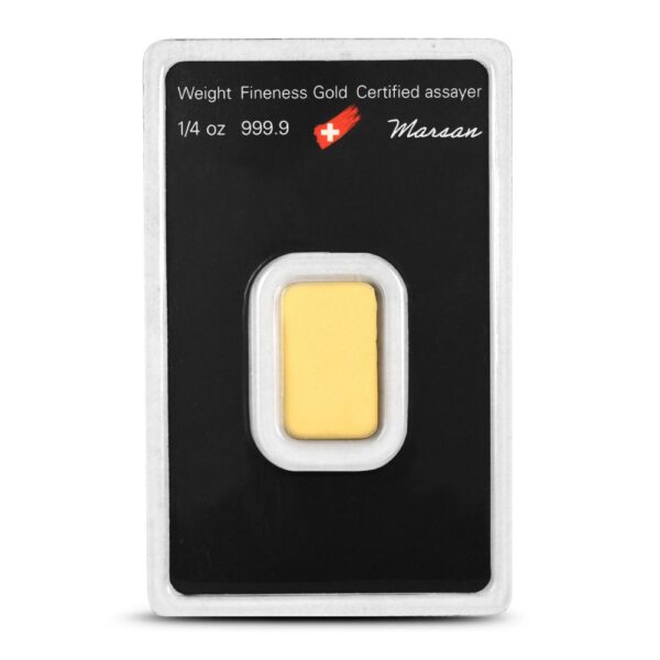 Buy 1/4 oz Argor Heraeus Gold Bars (New in Assay) - Image 2