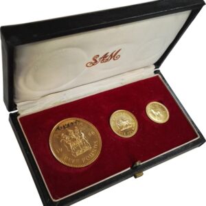 Buy 1966 Rhodesia Gold 3 coin set