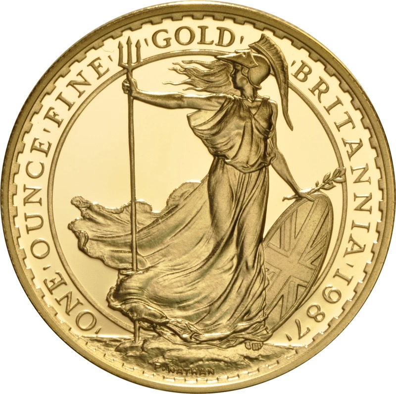 1987 Proof Gold Britannia 4 Coin Set Boxed - Image 3