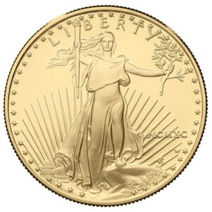 1990 1 oz Proof American Eagle Gold Coin MCMXC Boxed