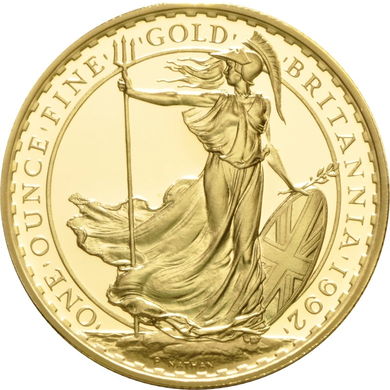 1992 Proof Gold Britannia 4 Coin Set Boxed - Image 3